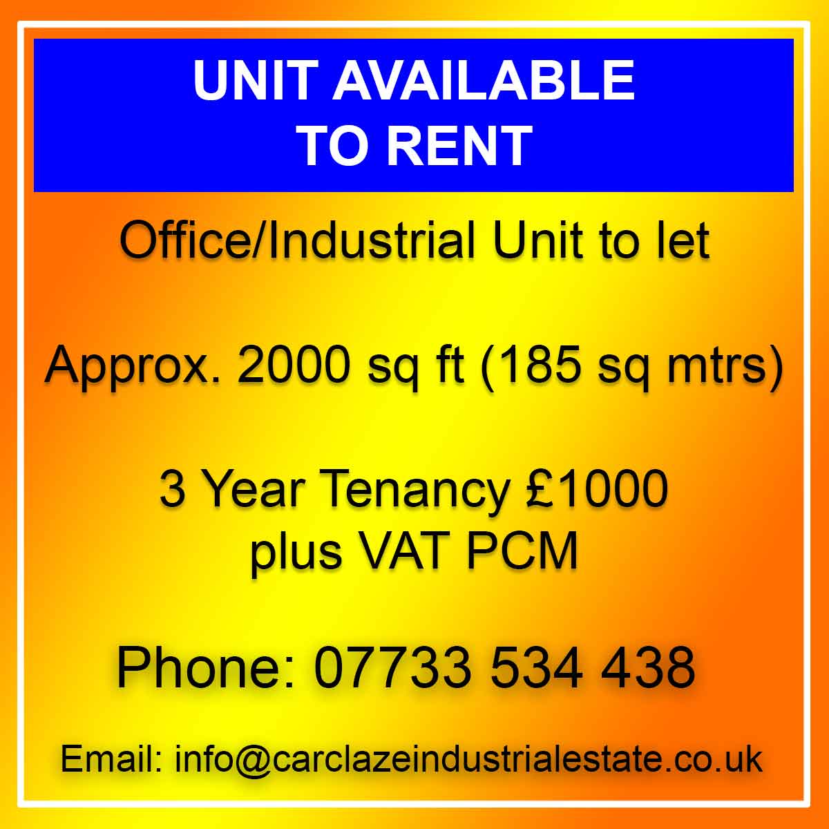 units to let st austell cornwall